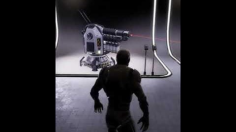 SciFi Turrets Pack UE4 , UE5 #Shorts 1