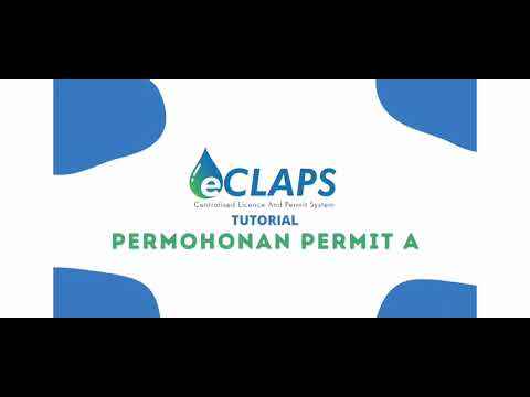 eCLAPS : Permohonan Permit A