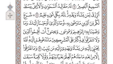 الربع الثاني من الحزب ٤٩ من القرآن الكريم - الشيخ عبدالرشيد صوفي