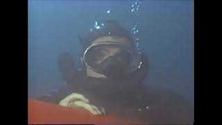 Thunderball (1965) 1992 VHS - Underwater Fight Scene - No Score