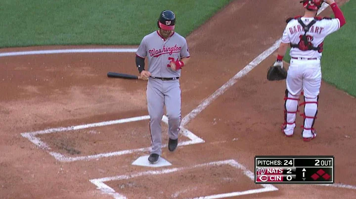 WSH@CIN: Rendon rips an RBI single to center field