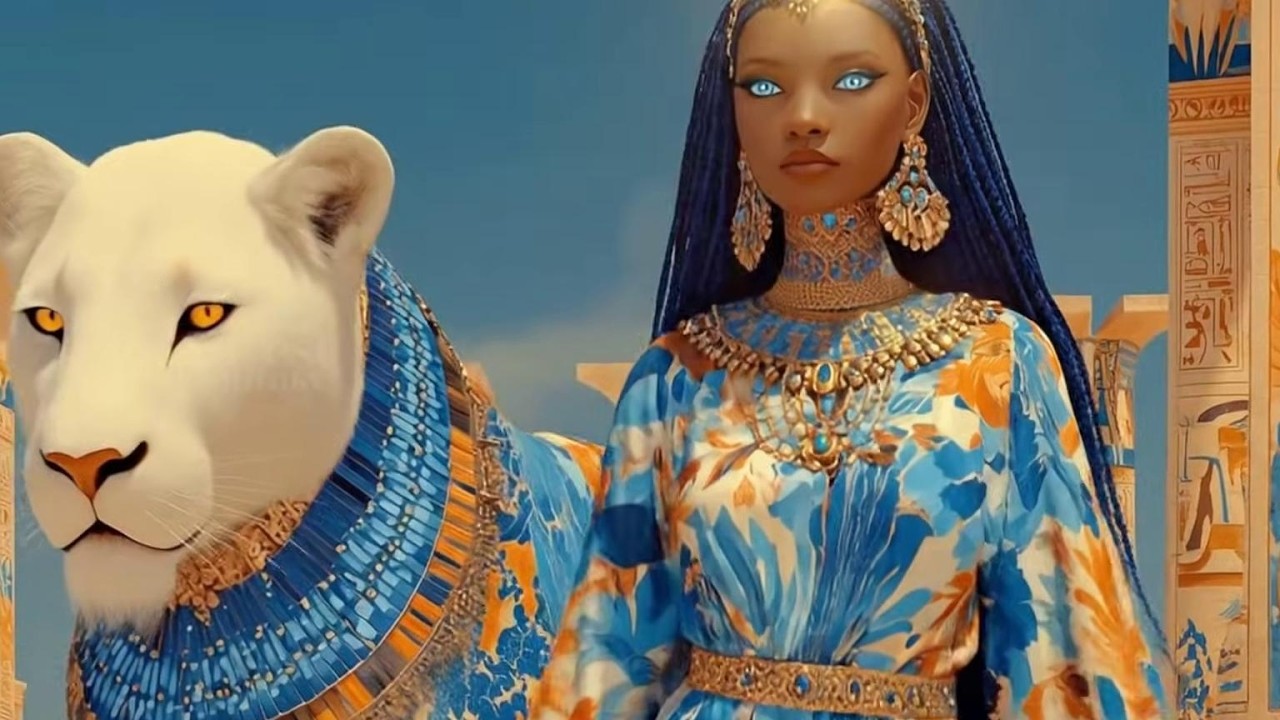 Surreal Egyptian Fantasy | Relaxing Neon Art & Egyptian Pop Music | P2 2026