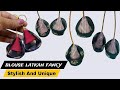 how to make Latkan for blouse back neck | ब्लाउज के लटकन स्टाइलिश एंड यूनिक