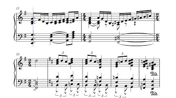 Somewhat of a Jazzy Prelude (courtesy of MuseScore)