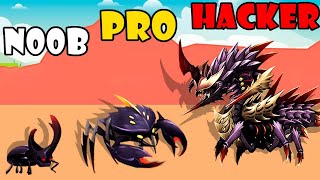 NOOB vs PRO vs HACKER  Insect Evolution Part 721 | Gameplay Satisfying Games (Android,iOS)