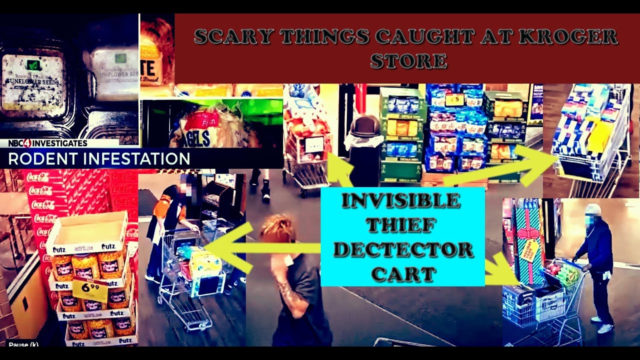 SCARY THINGS CAUGHT AT KROGER STORE - YouTube