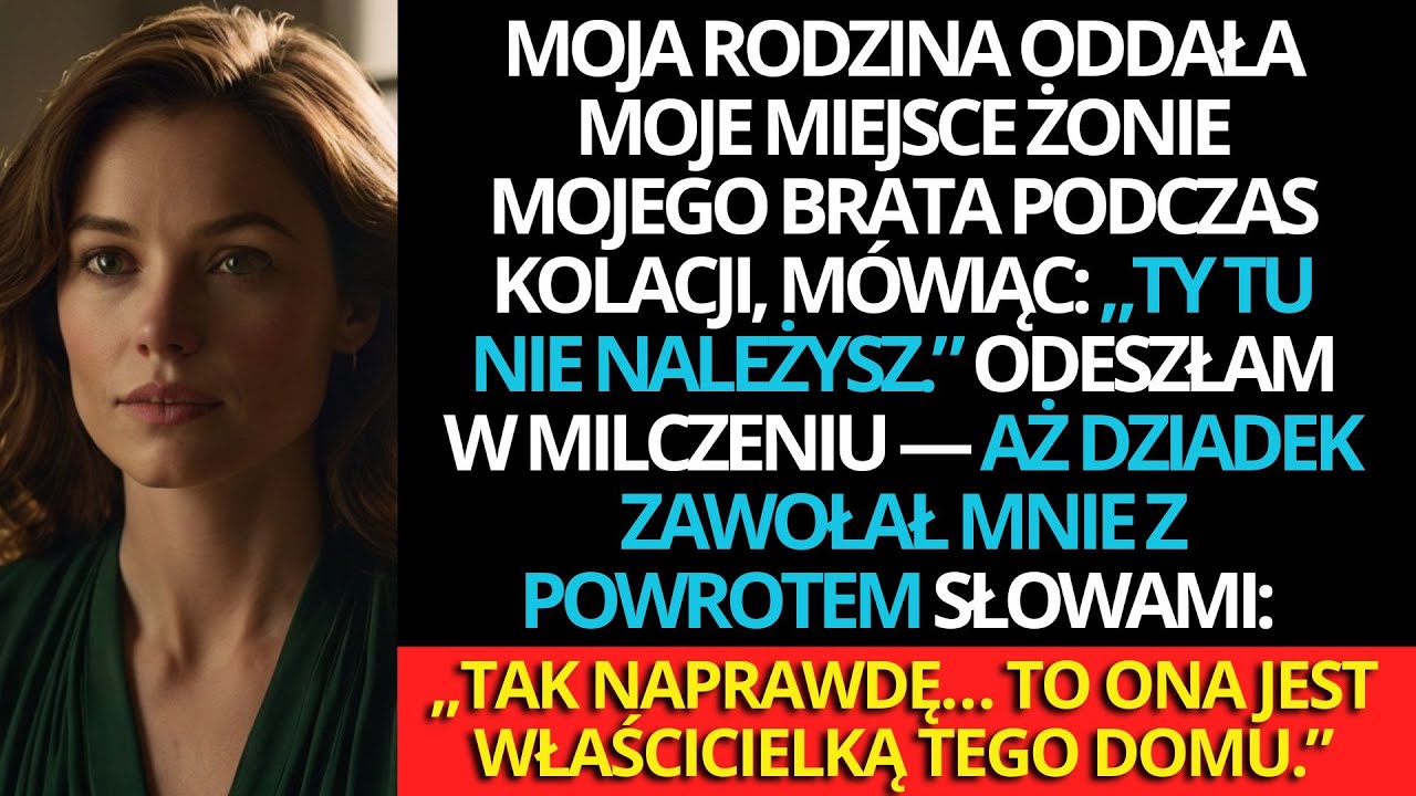 Rodzina wyśmiała mnie przy kolacji… aż dziadek ujawnił szokującą prawdę