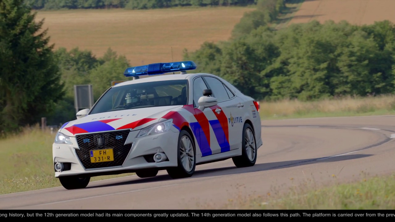 Toyota crown police