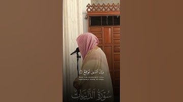 ما تيسر من سورة الذاريات | لفضيلة الشيخ د.#الوليد_الشمسان من تراويح #مسجد_قباء
