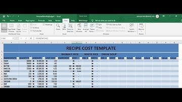 EXCEL PRODUCT COSTING TEMPLATE 2025