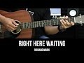 Right Here Waiting - Richard Marx | EASY Guitar Tutorial - Chords / Lyrics - Guitar Lessons