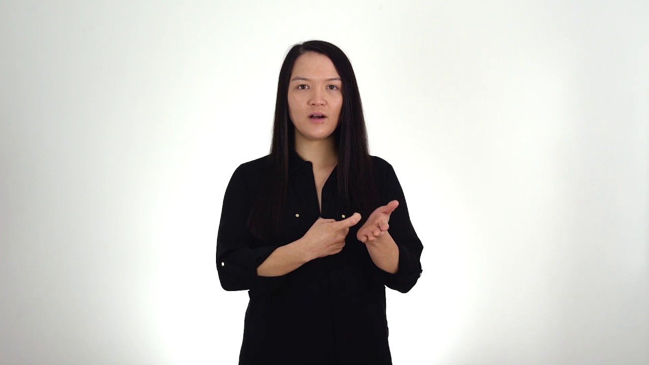 BSL Sign for the Letter R | SSE (Sign Supported English) - YouTube