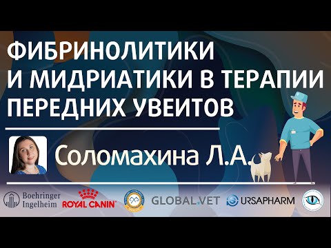 Фибринолитики и мидриатики в терапии передних увеитов