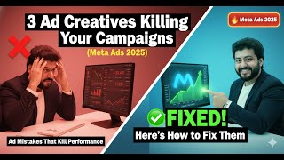 3 Ad Creative Mistakes Killing Your Meta Ads (And How to Fix Them)