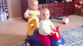 😀 The best video Funny Funny babies chubby twin moments video Cute part 3 ❤️