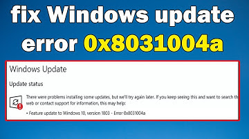 How to fix Windows update error 0x8031004a windows 10 or 11