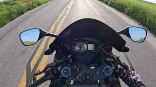 2008 Suzuki gsxr 1000 testing her out after all the fuel parts installed