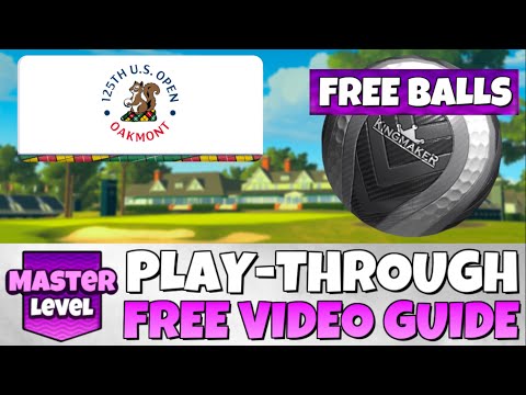 MASTER PLAY-THROUGH | US Open Championship 2025 - Oakmont | Golf Clash Guide PGA