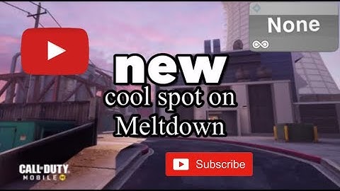 Cod mobile: NEW secret spot on Meltdown