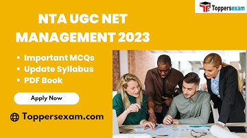 UGC NET MANAGEMENT Mock Test 2023, Update Syllabus & Pattern 2023, PDF Book, Important MCQs