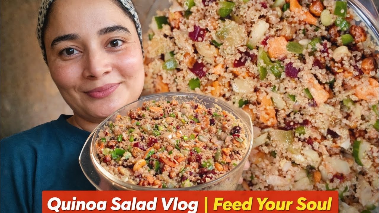 Easy & Healthy Quinoa Salad Recipe | Quick Lunch Idea