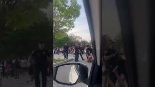 Police break up group of hundreds of people after fights at Ontario Beach Park