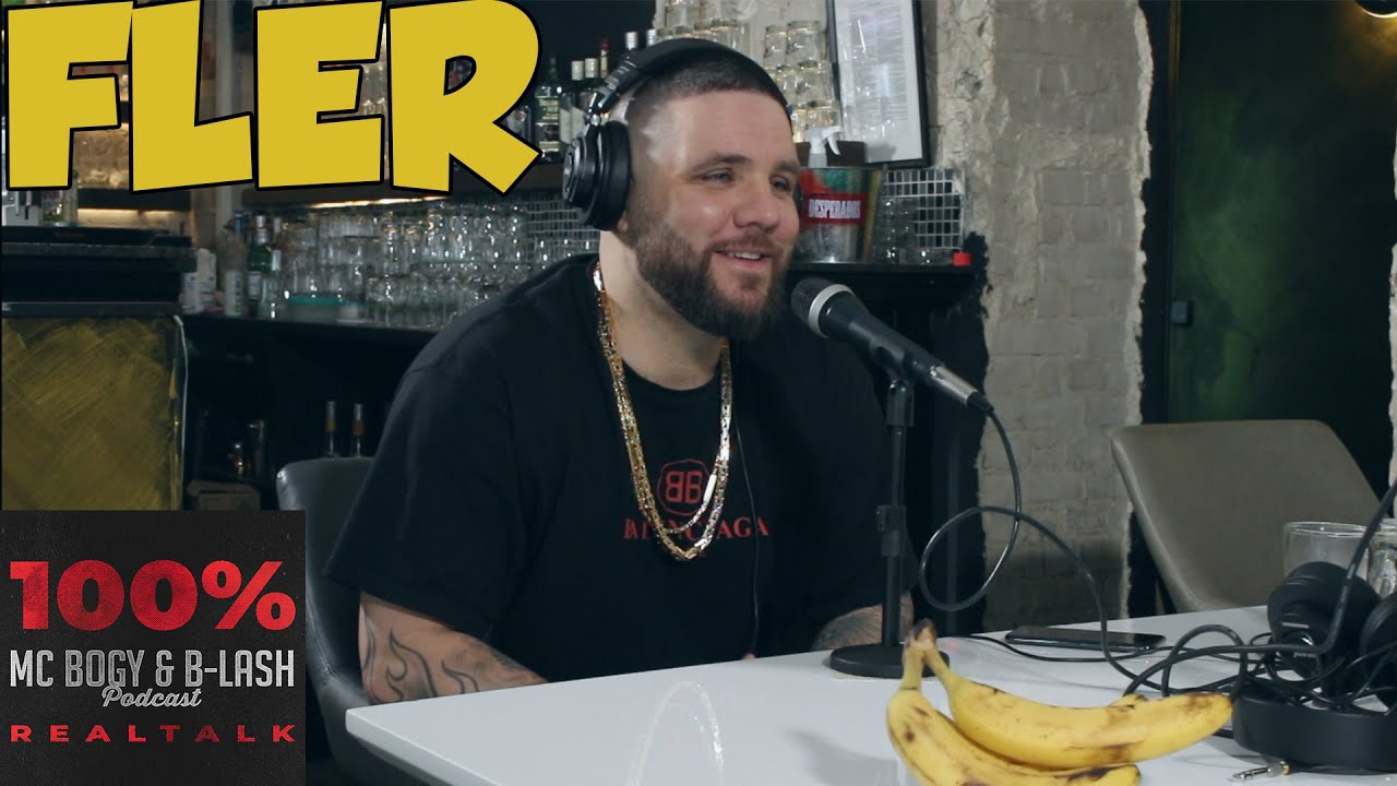100% REALTALK Podcast #17 | Fler | Polizei, Schikane, Bushido, Hip-Hop Szene