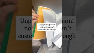 How I organize my notes with a smart ring binder system #studytips #organization