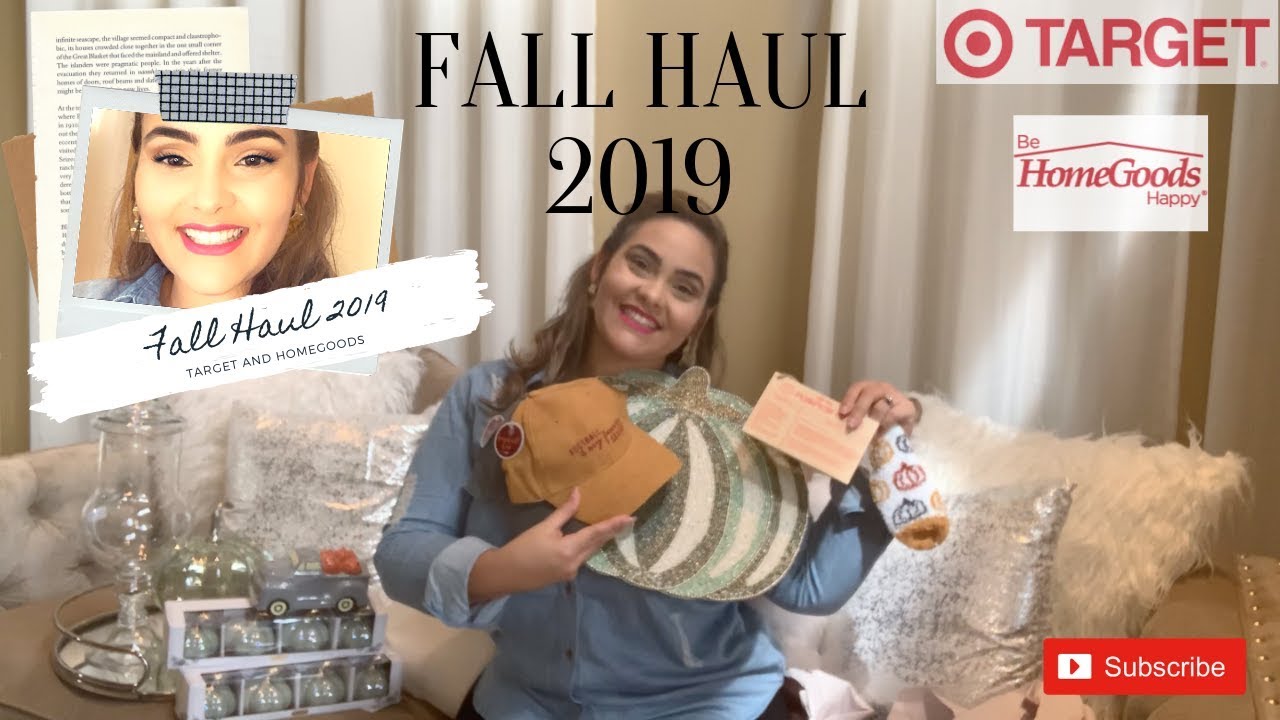 HOME GOODS AND TARGET FALL HAUL 2019