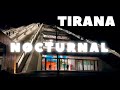 Relaxing Night Walk in Tirana Albania 4K 60fps