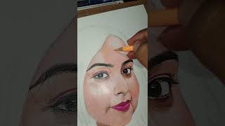 How to blend with colour pencil. #ytshorts #shorts #drawing #art
