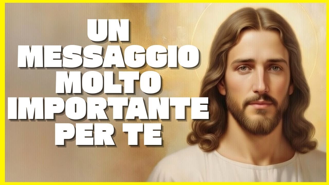 IL MESSAGGIO DI DIO DI OGGI CHE CAMBIERÀ LA TUA VITA - YouTube