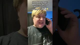 💀 #parents #reaction #fyp #onthephone #interrupt