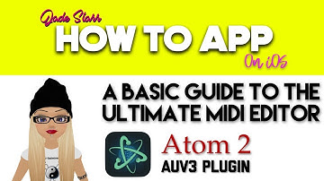 A Basic Guide to the Ultimate Midi Editor Atom 2 on iOS - GIVEAWAY - How To App on iOS! - EP 240 S5