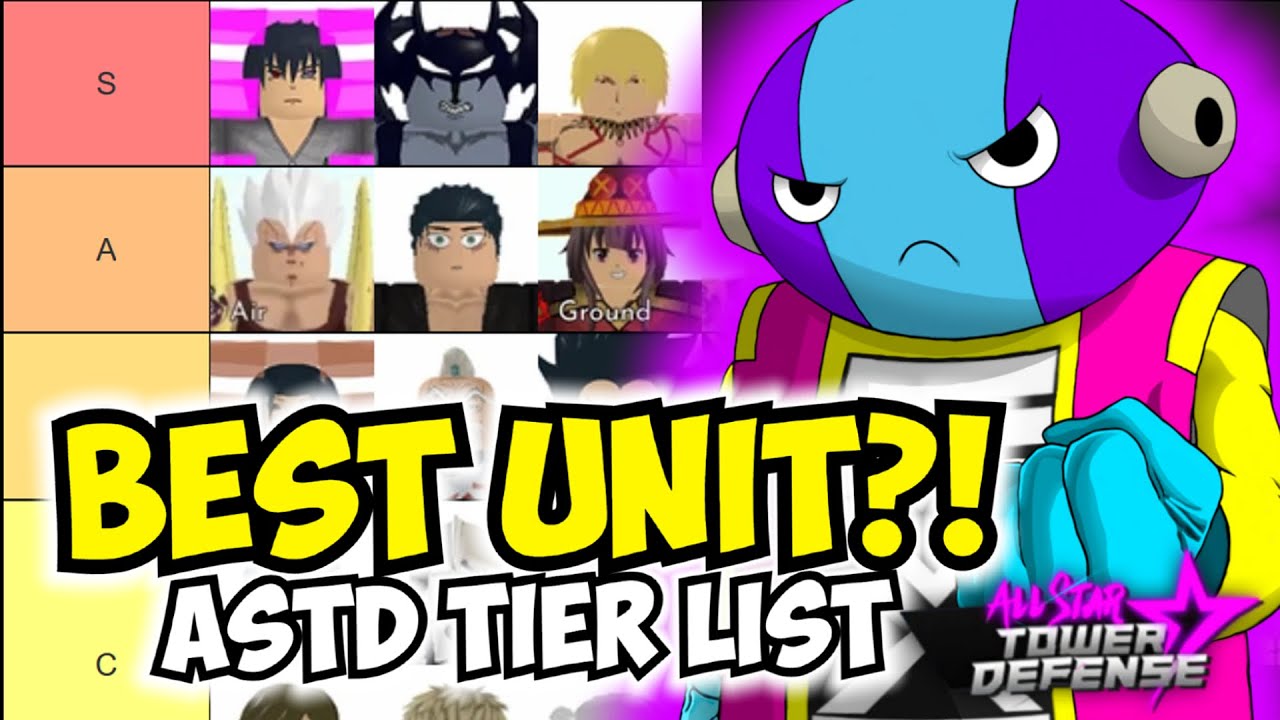 The Top 10 BEST UNITS in All Star Tower Defense! (OVERALL BEST