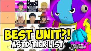 The NEW BEST Air Units Tier List in All Star Tower Defense (March Update) 