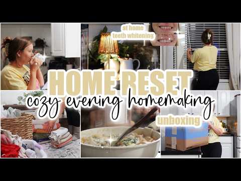 ✨🧺 2026 Cozy Evening Clean With Me • Realistic Homemaking Reset & Cleaning Motivation