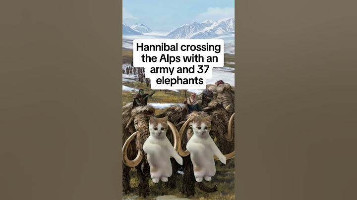 The Second Punic War, Simplified By Cats