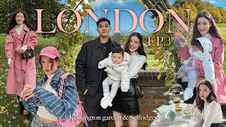 London Vlog🇬🇧EP.3 Kensington gardens สวยติดอันดับโลก, afternoon tea , ช้อป Selfridges เจอของแรร์