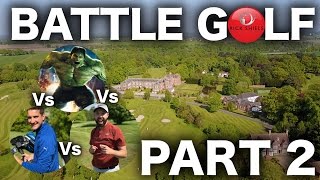 BATTLE GOLF Ft THE INCREDIBLE HULK! - VALE ROYAL ABBEY GC