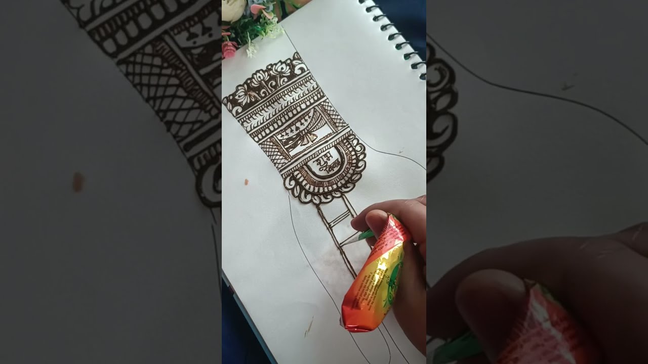 Front hand mehndi design class 💘 