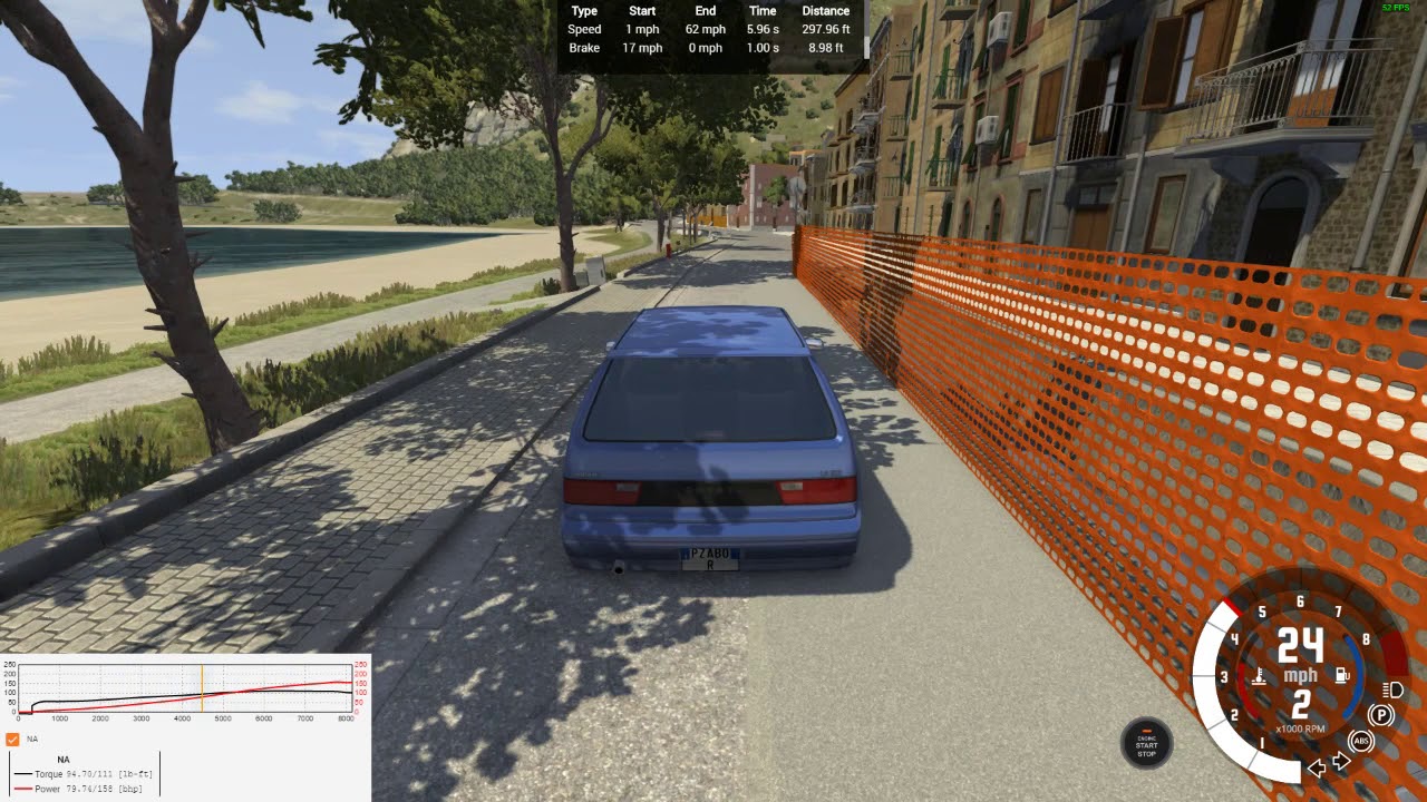 BeamNG drive Italy map Highway + airport top speed Ibishu Covet 8100 ...