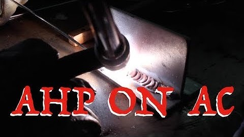 AHP Alphatig Aluminum Welding