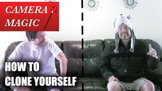 How To Clone Or Duplicate Yourself Without A Green Screen Video Camera Tricks