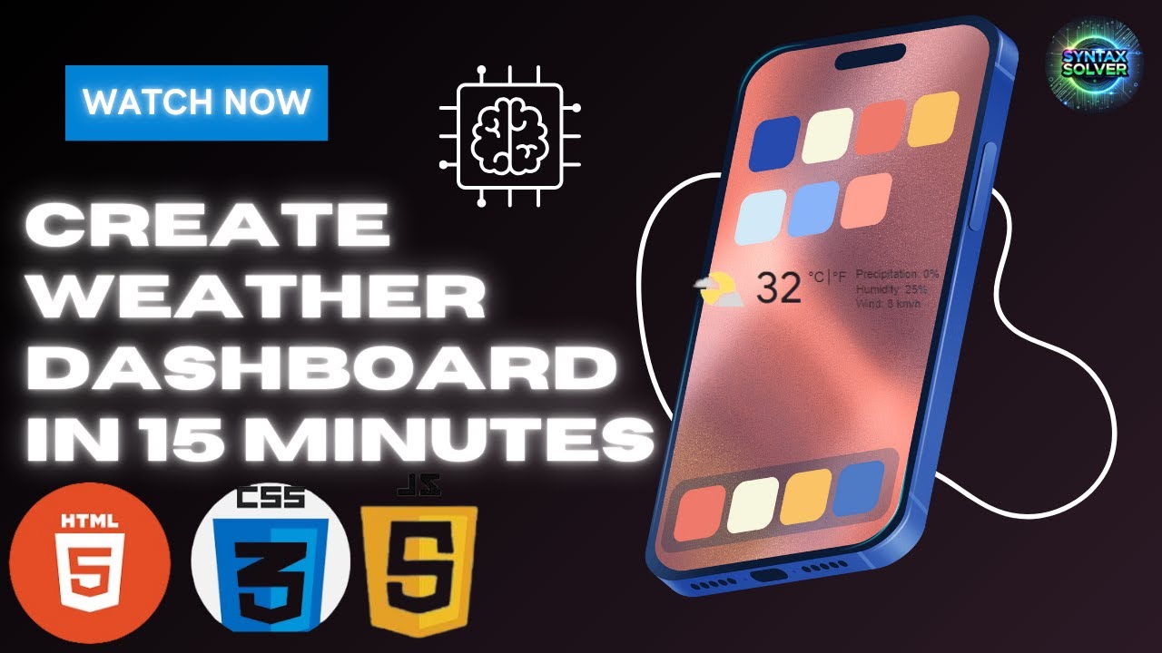 Build a Weather Dashboard in Just 15 Minutes! - YouTube