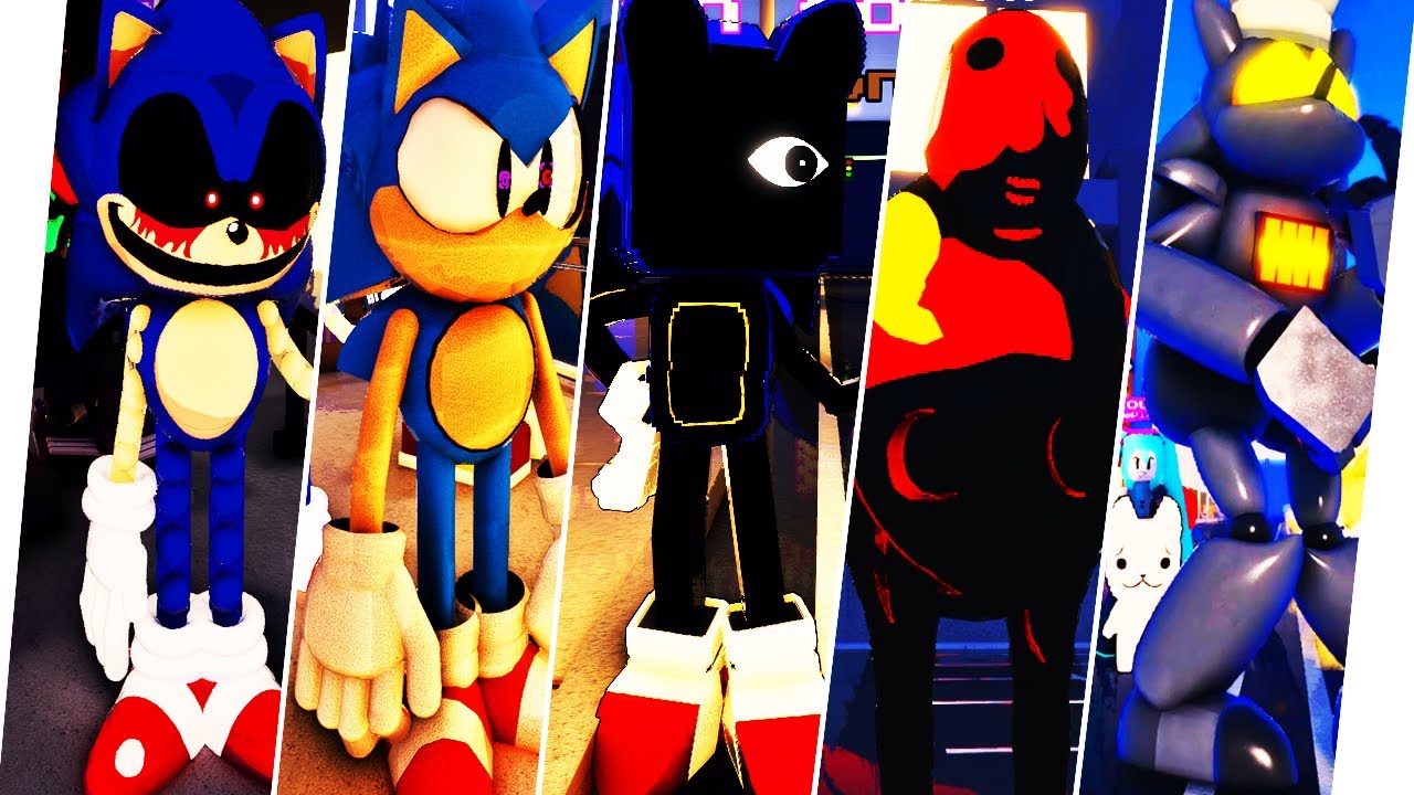 SONIC.EXE ! {TRIPLE TROUBLE} NOVO SUNKY.MPEG, FURNACE, STARVED EGGMAN NO  AFFNFRP: REVAMPED! FNF 
