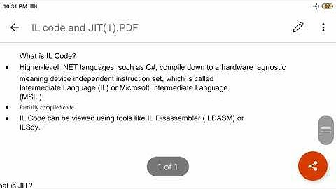 What is IL code and JIT? C# .NET interview question. Keywords to  remember while answering!!!