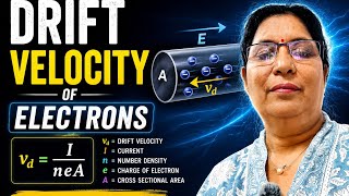 Relation Between current, drift velocity and conductivity. 