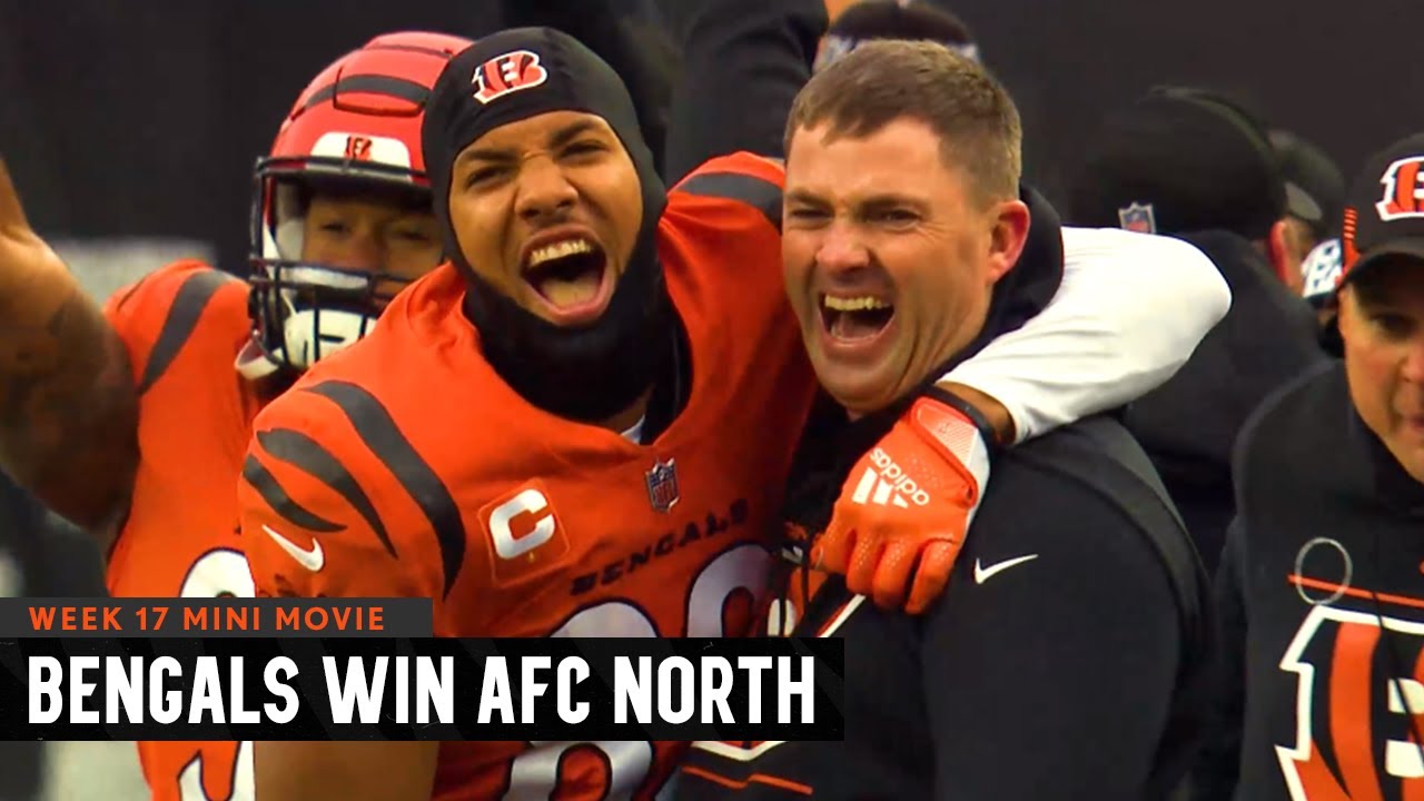 Mini Movie: Bengals Clinch AFC North, Playoff Berth in Dramatic Win vs ...