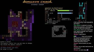 Dungeon Crawl Stone Soup 0.19-a - Hill Orc Wizard of Sif Muna - Part 4